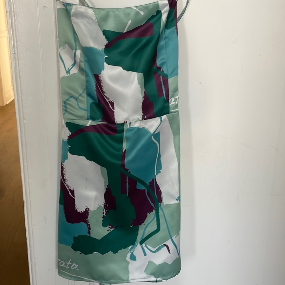 Inamorata backless mini dress